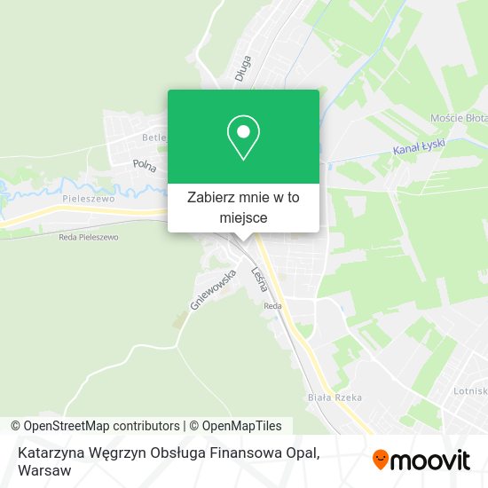 Mapa Katarzyna Węgrzyn Obsługa Finansowa Opal