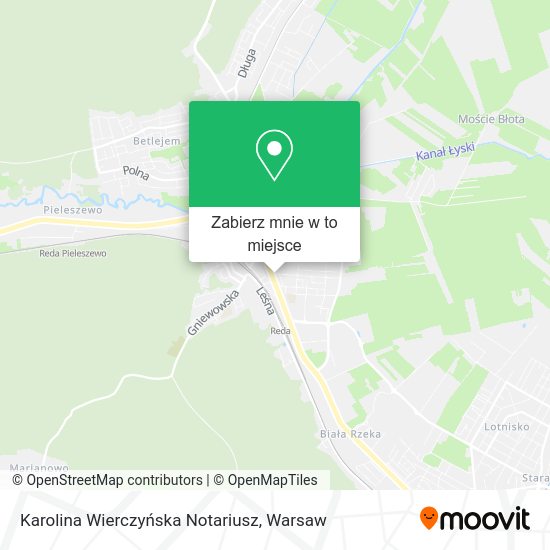 Mapa Karolina Wierczyńska Notariusz