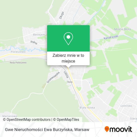 Mapa Gwe Nieruchomości Ewa Burzyńska