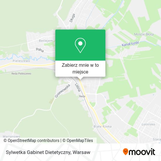 Mapa Sylwetka Gabinet Dietetyczny