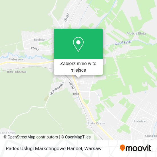 Mapa Radex Usługi Marketingowe Handel