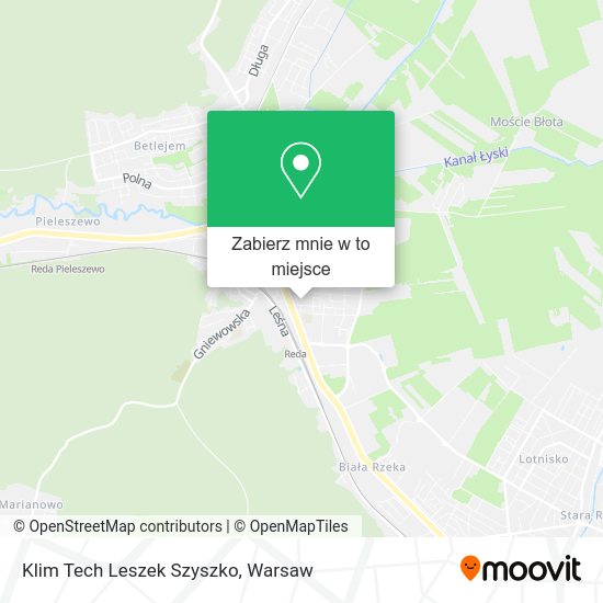 Mapa Klim Tech Leszek Szyszko