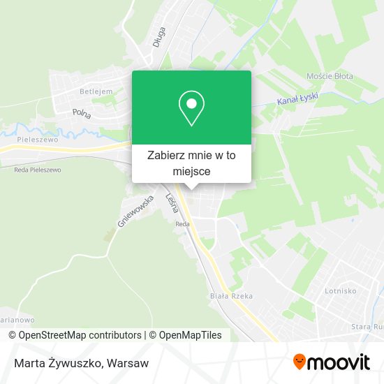 Mapa Marta Żywuszko