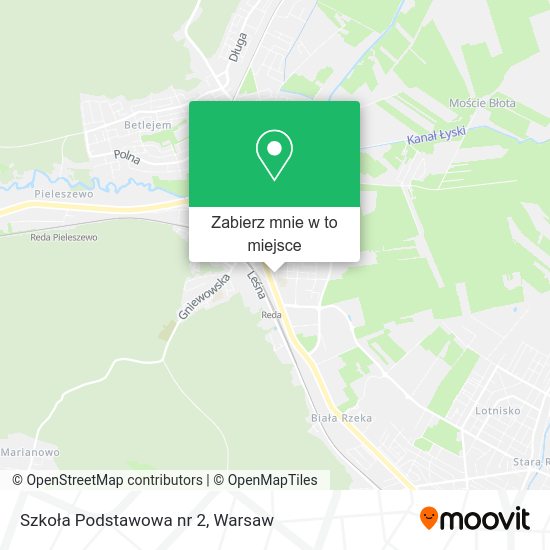 Mapa Szkoła Podstawowa nr 2