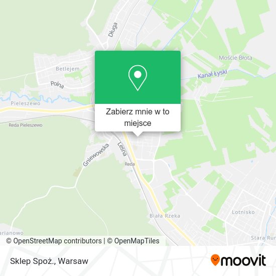 Mapa Sklep Spoż.