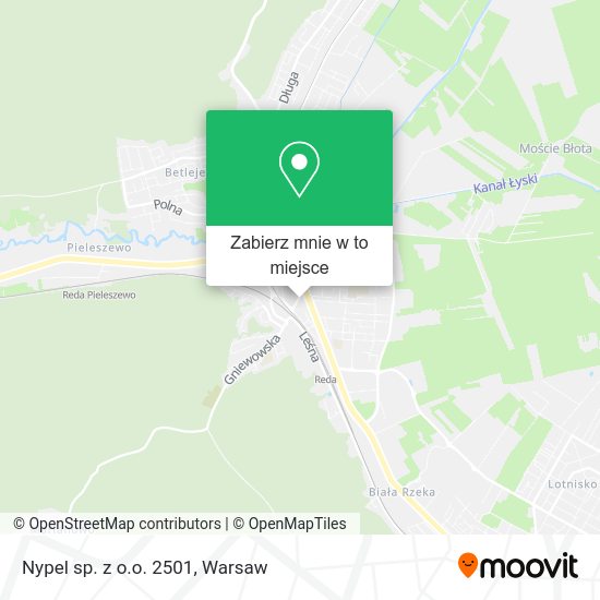 Mapa Nypel sp. z o.o. 2501