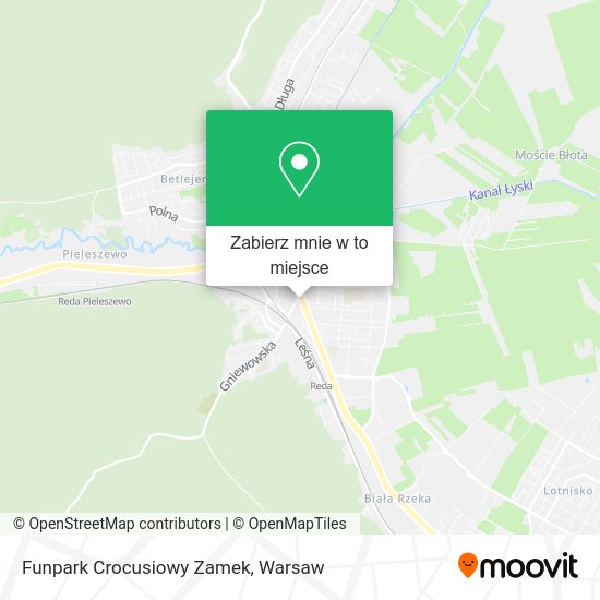 Mapa Funpark Crocusiowy Zamek