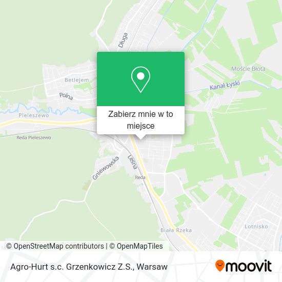 Mapa Agro-Hurt s.c. Grzenkowicz Z.S.