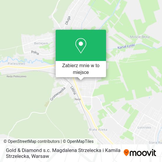 Mapa Gold & Diamond s.c. Magdalena Strzelecka i Kamila Strzelecka