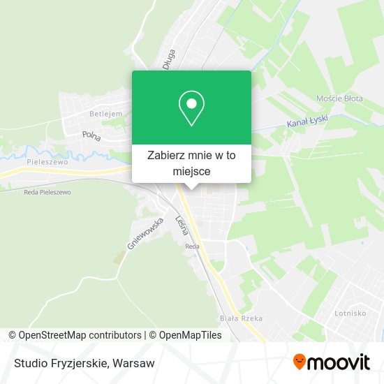 Mapa Studio Fryzjerskie