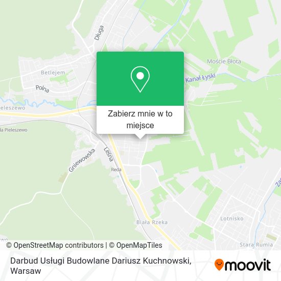 Mapa Darbud Usługi Budowlane Dariusz Kuchnowski