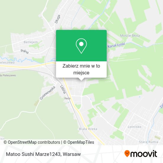 Mapa Matoo Sushi Marze1243