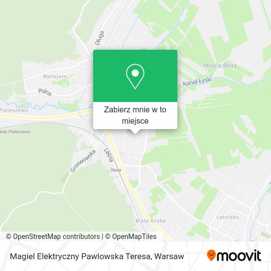 Mapa Magiel Elektryczny Pawlowska Teresa