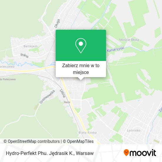 Mapa Hydro-Perfekt Phu. Jędrasik K.