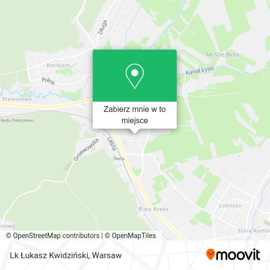 Mapa Lk Łukasz Kwidziński