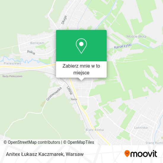 Mapa Anitex Łukasz Kaczmarek