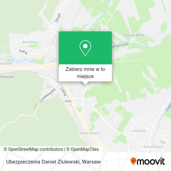 Mapa Ubezpieczenia Daniel Ziulewski