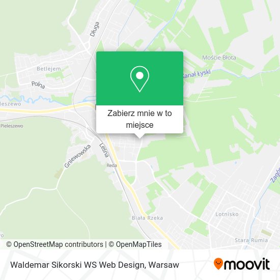 Mapa Waldemar Sikorski WS Web Design