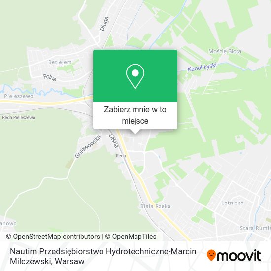 Mapa Nautim Przedsiębiorstwo Hydrotechniczne-Marcin Milczewski