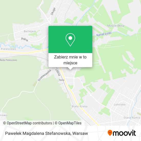 Mapa Pawełek Magdalena Stefanowska