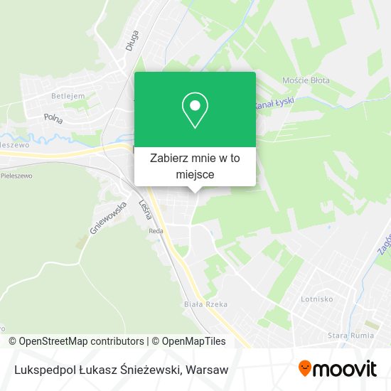 Mapa Lukspedpol Łukasz Śnieżewski