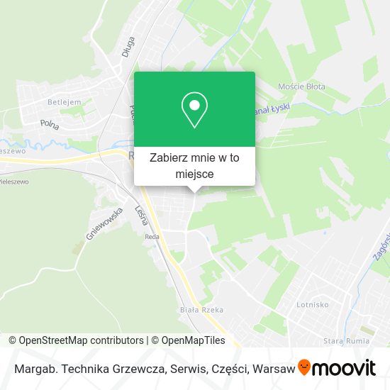 Mapa Margab. Technika Grzewcza, Serwis, Części