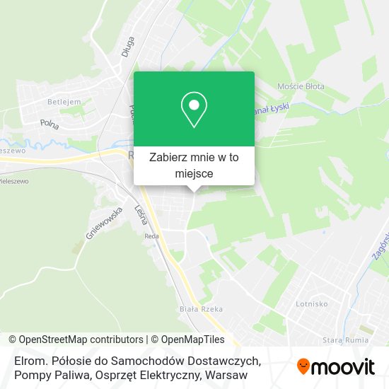 Mapa Elrom. Półosie do Samochodów Dostawczych, Pompy Paliwa, Osprzęt Elektryczny