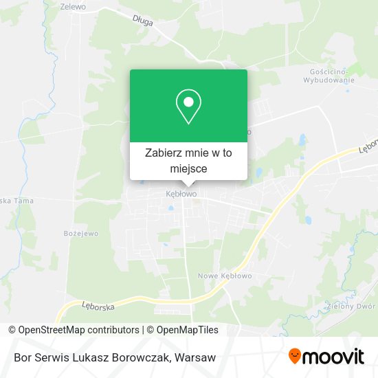 Mapa Bor Serwis Lukasz Borowczak