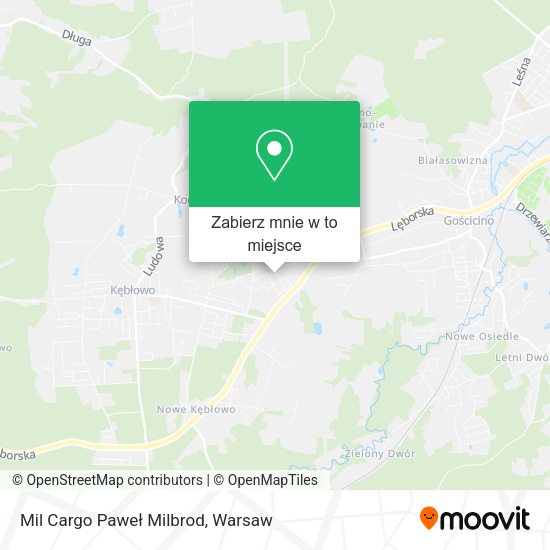 Mapa Mil Cargo Paweł Milbrod