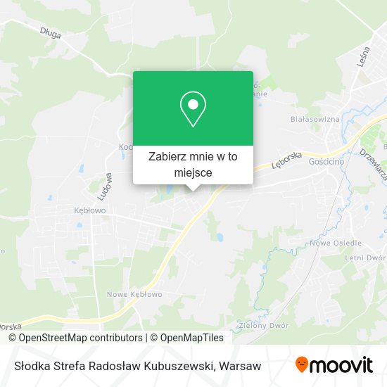 Mapa Słodka Strefa Radosław Kubuszewski