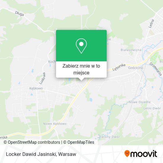 Mapa Locker Dawid Jasinski