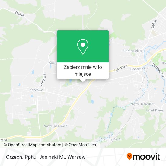 Mapa Orzech. Pphu. Jasiński M.