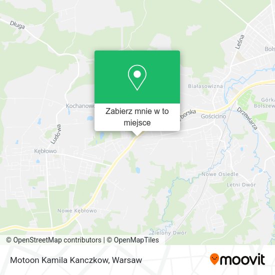 Mapa Motoon Kamila Kanczkow