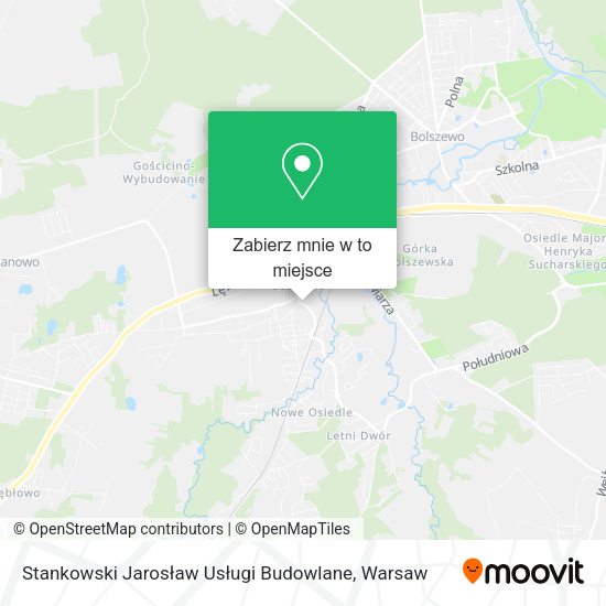 Mapa Stankowski Jarosław Usługi Budowlane