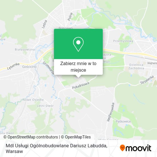 Mapa Mdl Usługi Ogólnobudowlane Dariusz Labudda