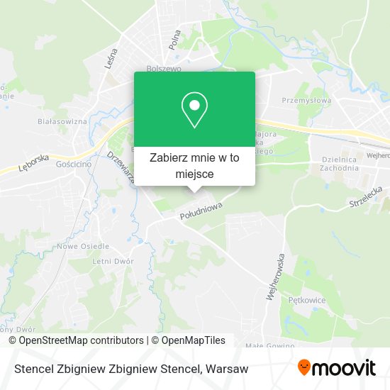 Mapa Stencel Zbigniew Zbigniew Stencel