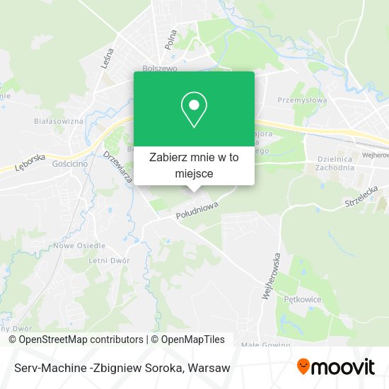 Mapa Serv-Machine -Zbigniew Soroka