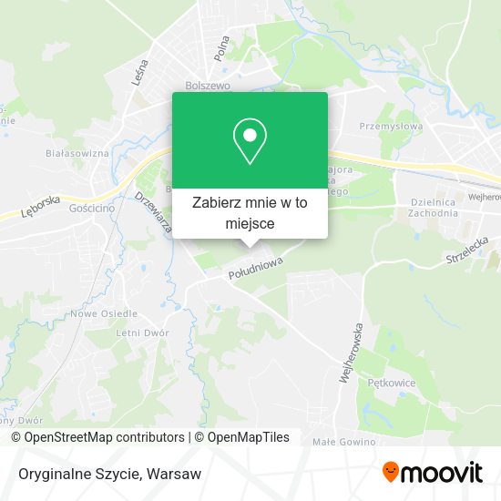 Mapa Oryginalne Szycie