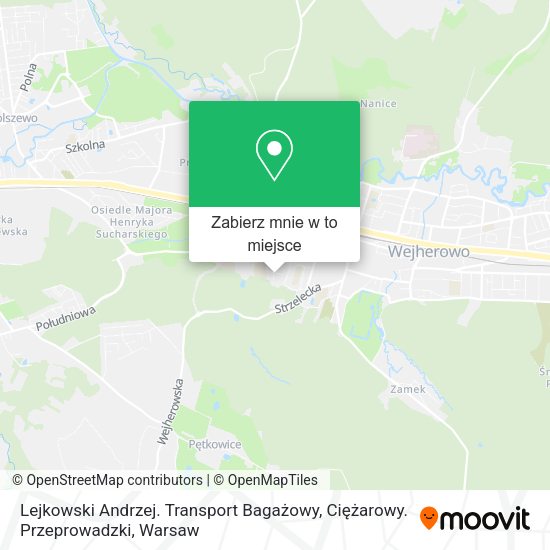 Mapa Lejkowski Andrzej. Transport Bagażowy, Ciężarowy. Przeprowadzki