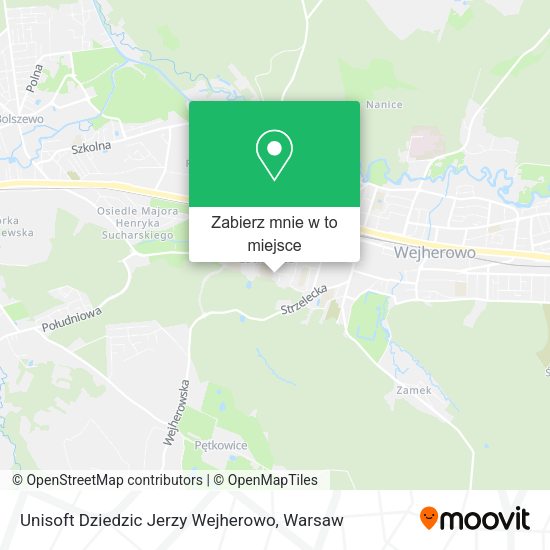 Mapa Unisoft Dziedzic Jerzy Wejherowo