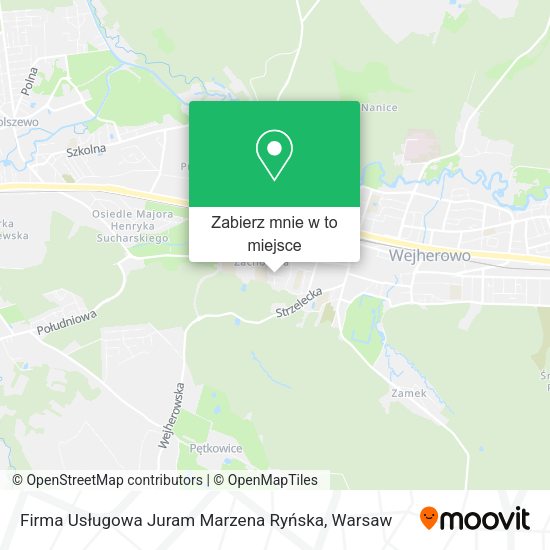 Mapa Firma Usługowa Juram Marzena Ryńska