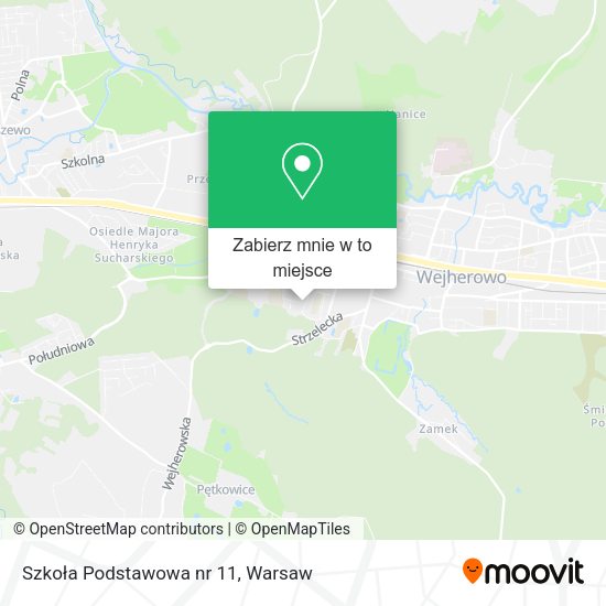 Mapa Szkoła Podstawowa nr 11