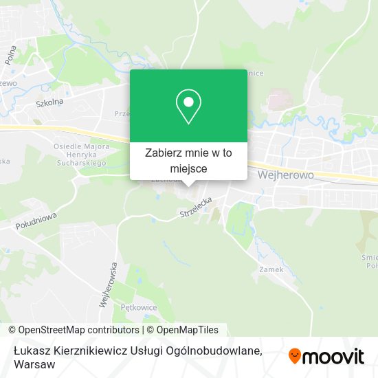 Mapa Łukasz Kierznikiewicz Usługi Ogólnobudowlane