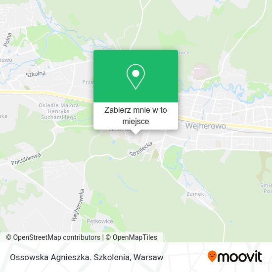 Mapa Ossowska Agnieszka. Szkolenia