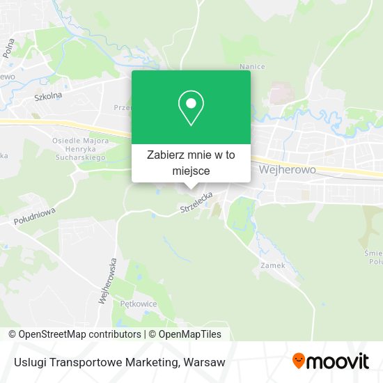 Mapa Uslugi Transportowe Marketing