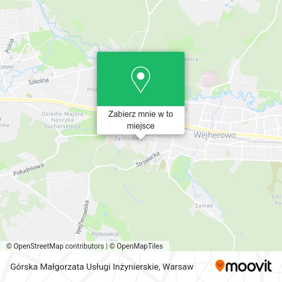 Mapa Górska Małgorzata Usługi Inżynierskie