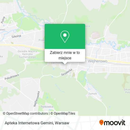 Mapa Apteka Internetowa Gemini