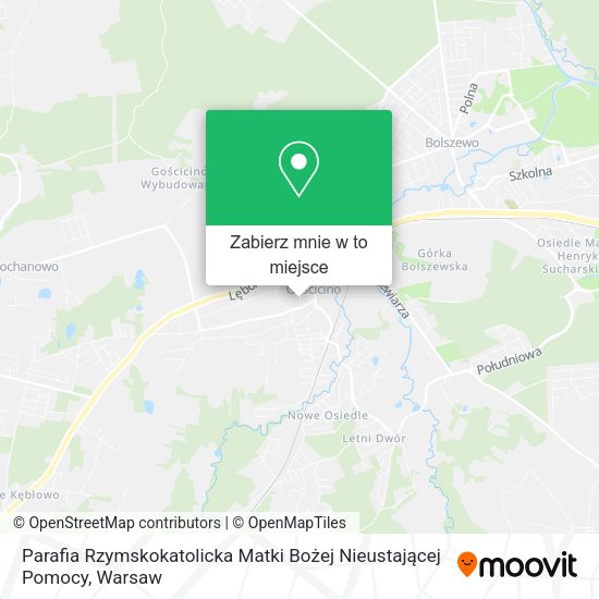 Mapa Parafia Rzymskokatolicka Matki Bożej Nieustającej Pomocy