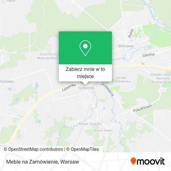 Mapa Meble na Zamówienie