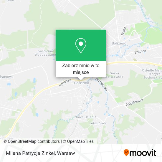 Mapa Milana Patrycja Zinkel